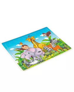 Пазл большой "Африка" элемент: 5,5 × 3 см арт. СМЛ-84966-1-СМЛ0004038809