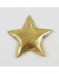 Звёздочки декоративные, набор 12 шт., размер 1 шт. 5.5 × 5.5 см, цвет золото арт. СМЛ-120180-1-СМЛ0003944554