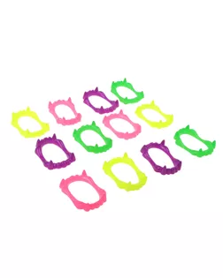 Челюсть цветная, цвета МИКС арт. СМЛ-100733-2-СМЛ0000536345