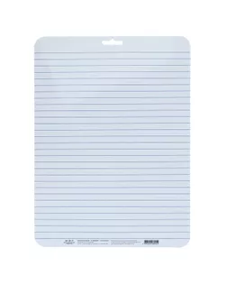 Доска маркерная, A4, двусторонняя: клетка/линейка, синяя арт. СМЛ-177373-1-СМЛ0004235661