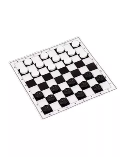 Шашки "Два пингвина", мягкое поле для игры арт. СМЛ-67460-1-СМЛ0004379991