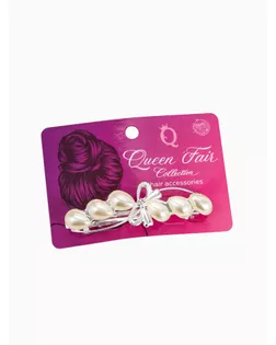 Заколка-автомат для волос "Жемчужная ветвь", микс арт. СМЛ-14557-1-СМЛ0380992