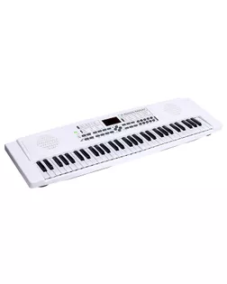 Синтезатор «Музыкальный мир», 61 клавиша, с микрофоном и адаптером арт. СМЛ-118160-1-СМЛ0004403806