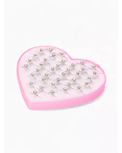 Кольцо детское "Бриллиант" как у мамы, цвет белый арт. СМЛ-15841-1-СМЛ3916598