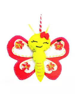 Набор для создания подвески из фетра «Бабочка» арт. СМЛ-16099-1-СМЛ3925303