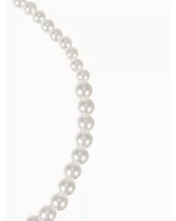 Бусы жемчуг "Невеста" бусины разного размера d=0,5-1, цвет белый, 45 см арт. СМЛ-24378-1-СМЛ4057090