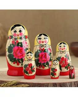 Матрёшка "Семёновская", 6 кукольная, высшая категория арт. СМЛ-76431-1-СМЛ0004729388