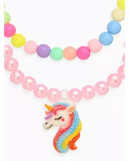 Набор детских браслетов "Выбражулька" 2шт, единорог, цветные арт. СМЛ-19241-1-СМЛ4101827