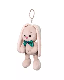 Мягкая игрушка-брелок "Зайка Ми с голубым бантиком", 14 см ABB-009 арт. СМЛ-117701-2-СМЛ0004825068