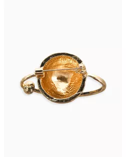 Брошь "Планета Земля", цвет синий в золоте арт. СМЛ-124913-1-СМЛ0004687433