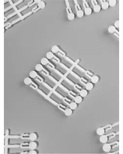Крючок для штор, 2,7 × 1,2 см, 120 шт, цвет белый арт. СМЛ-38033-1-СМЛ0004964072