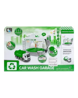 Парковка «Городские службы» с машинкой и рацией, световые и звуковые эффекты, МИКС арт. СМЛ-91295-1-СМЛ0005036801