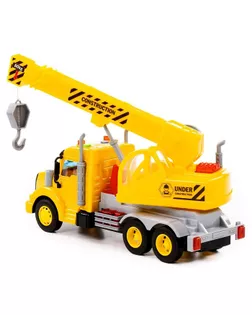 Кран "Профи" инерционный цв жёлтый свет, звук 86600 арт. СМЛ-123367-1-СМЛ0005493981