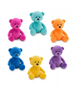 Мягкая игрушка "Медвежонок Сюрприз" цвет МИКС 15 см OT6001/15 арт. СМЛ-124763-1-СМЛ0005517592