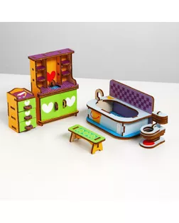 Набор мебели "Ванная", Т1103 арт. СМЛ-125374-1-СМЛ0005378467