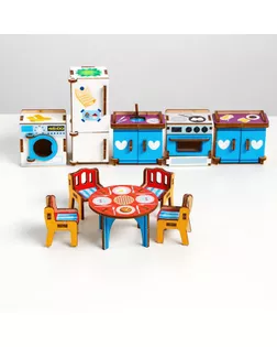 Набор мебели "Кухня", Т1103 арт. СМЛ-125376-1-СМЛ0005378469