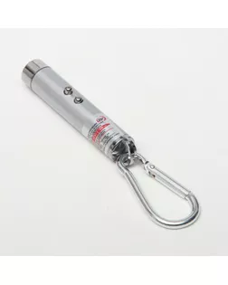 Фонарь-лазер, ультрафиолет, дальность луча 1 км, LR 44 3 шт, 7.3 х 1.2 см арт. СМЛ-155074-1-СМЛ0005105949