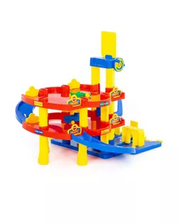 Паркинг Auto Park, 3-уровневый, с автомобилями арт. СМЛ-102008-1-СМЛ0000693602