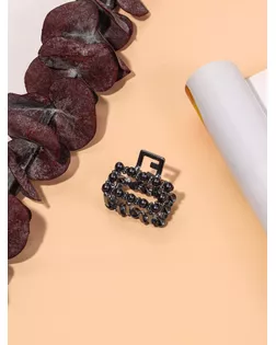 Краб для волос "Айлин" прямой, 2,5 см арт. СМЛ-134060-2-СМЛ0005396407