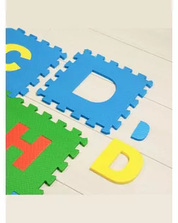 Мягкий пол развивающий «Алфавит Английский» арт. СМЛ-102186-1-СМЛ0000728689