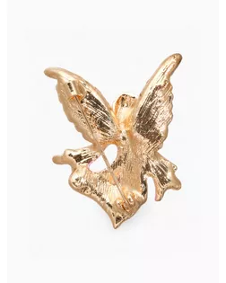 Брошь "Ангелок", цвет розовый в золоте арт. СМЛ-188000-1-СМЛ0005292664