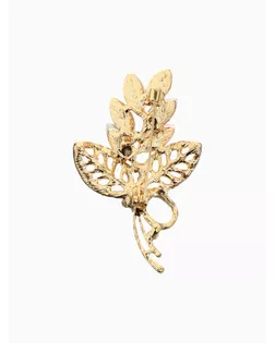 Брошь "Букетик", цветная в золоте арт. СМЛ-140011-1-СМЛ0005461742