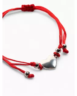 Браслет-оберег Your daily life сердце, цвет красный арт. СМЛ-140884-1-СМЛ0005440131