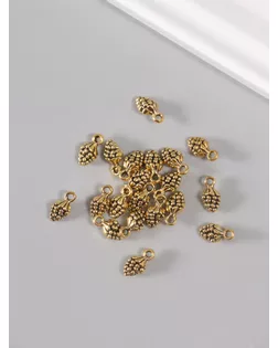 Декор металл для творчества "Золотая шишка" набор 20 шт арт. СМЛ-141334-1-СМЛ0005468838