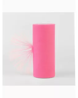 Фатин, 15 см, 23 ± 1 м, 11 ± 1 г/кв.м, цвет розовый №4 арт. СМЛ-239305-8-СМЛ0005505208