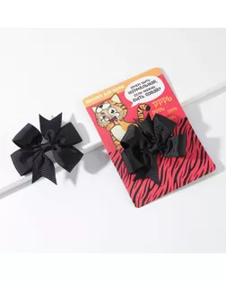 Заколка-бант "Тигренок", 10 х 14 см арт. СМЛ-149434-1-СМЛ0005465239