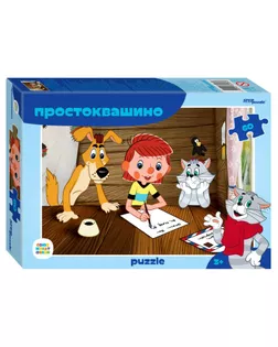 Пазл 60 эл. "Простоквашино (new)" (С/м) арт. СМЛ-152290-1-СМЛ0006894321