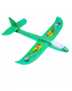 Самолёт «Супербыстрый» 35х37 см, цвета микс, диодный арт. СМЛ-158859-1-СМЛ0005570188