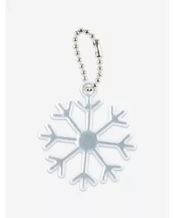 Светоотражающий элемент «Снежинка», 5,5 × 5 см, цвет белый арт. СМЛ-159789-1-СМЛ0006881870