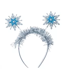 Карнавальный ободок "Снежинки" арт. СМЛ-161981-1-СМЛ0006905706