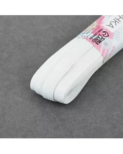 Резинка вязанная 10мм 10±0,5м белый АУ арт. СМЛ-163694-1-СМЛ0006906833