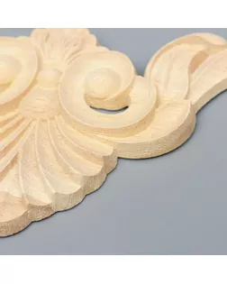 Заготовка для росписи дерево "Декоративный элемент - Уголок" JH19 15х15 см арт. СМЛ-166631-1-СМЛ0006903846