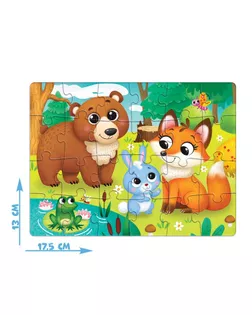 Пазл "Лес", 24 элемента арт. СМЛ-170139-1-СМЛ0007005866