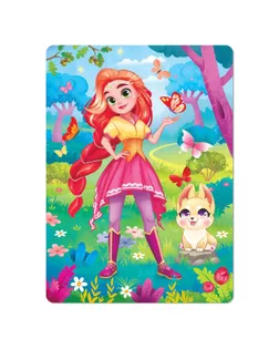 Пазлы детские «Лесная принцесса», 60 элементов арт. СМЛ-170438-1-СМЛ0007018714