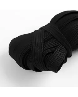 Резинка бельевая, 10 мм, 10 ± 1 м, цвет чёрный арт. СМЛ-180226-2-СМЛ0007353662