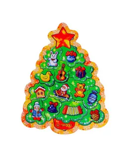 Пазл «Новогодня ёлочка» арт. СМЛ-199984-1-СМЛ0007353973