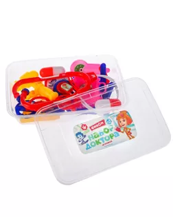 Игровой набор доктора ФИКСИКИ в контейнере, SL-05517 арт. СМЛ-188801-1-СМЛ0006435949