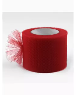 Фатин, 5 см, 23 ± 1 м, 11 ± 1 г/кв.м, цвет красный №13 арт. СМЛ-246337-2-СМЛ0007128536