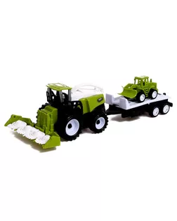 Комбайн инерционный "Фермер", с трактором и прицепом МИКС арт. СМЛ-212407-1-СМЛ0007183792
