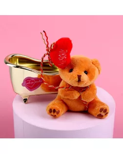 Мягкая игрушка "Люблю тебя" цвета МИКС арт. СМЛ-213778-1-СМЛ0007306466