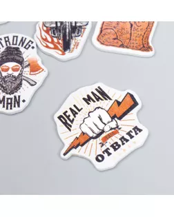 Декор для творчества дерево "Брутальность" набор 6 шт арт. СМЛ-224941-1-СМЛ0007695536