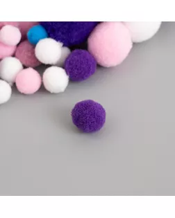 Декор для творчества "Помпончики. Звёздное небо" d=1-3 см набор 135 шт арт. СМЛ-228392-1-СМЛ0007459504