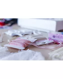 Резинка бельевая ажурная 13мм*10±1м розово-персиковый АУ арт. СМЛ-228422-1-СМЛ0007508769