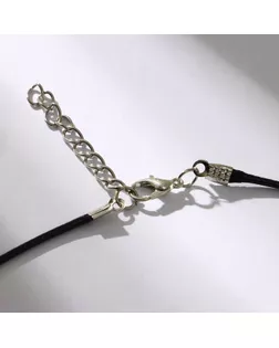 Кулон унисекс "Коготь орла",цвет белый в серебре, 45 см арт. СМЛ-231453-1-СМЛ0007393128