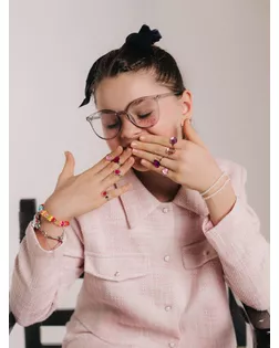 Кольцо детское «Выбражулька» созвездия, безразмерное, форма МИКС, цвет МИКС в золоте арт. СМЛ-272449-1-СМЛ0009019651