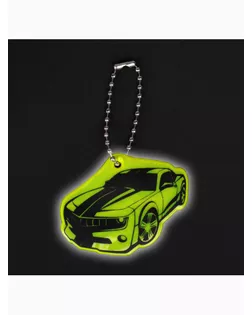 Светоотражающий элемент «Авто», двусторонний, 5,5 × 4,3 см, цвет МИКС арт. СМЛ-248033-1-СМЛ0007818077